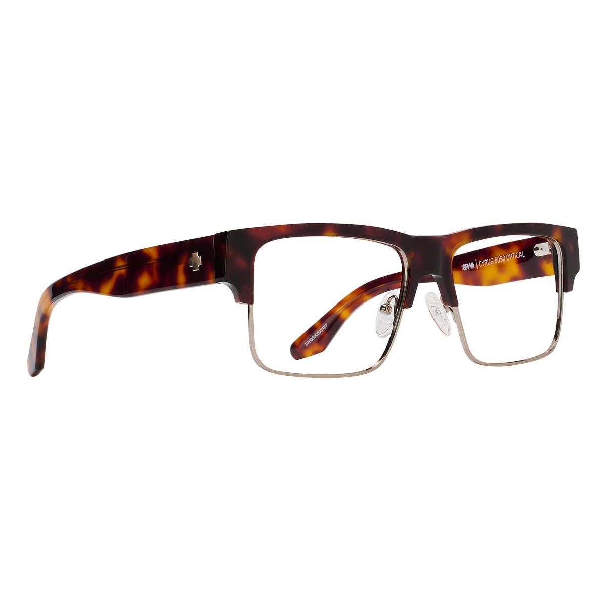 Spy CYRUS 5050 OPTICAL 60 Eyeglasses Honey Tort Brushed Bronze Extra Large