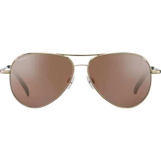 Serengeti Carrara Sunglasses Bold Gold Shiny Medium