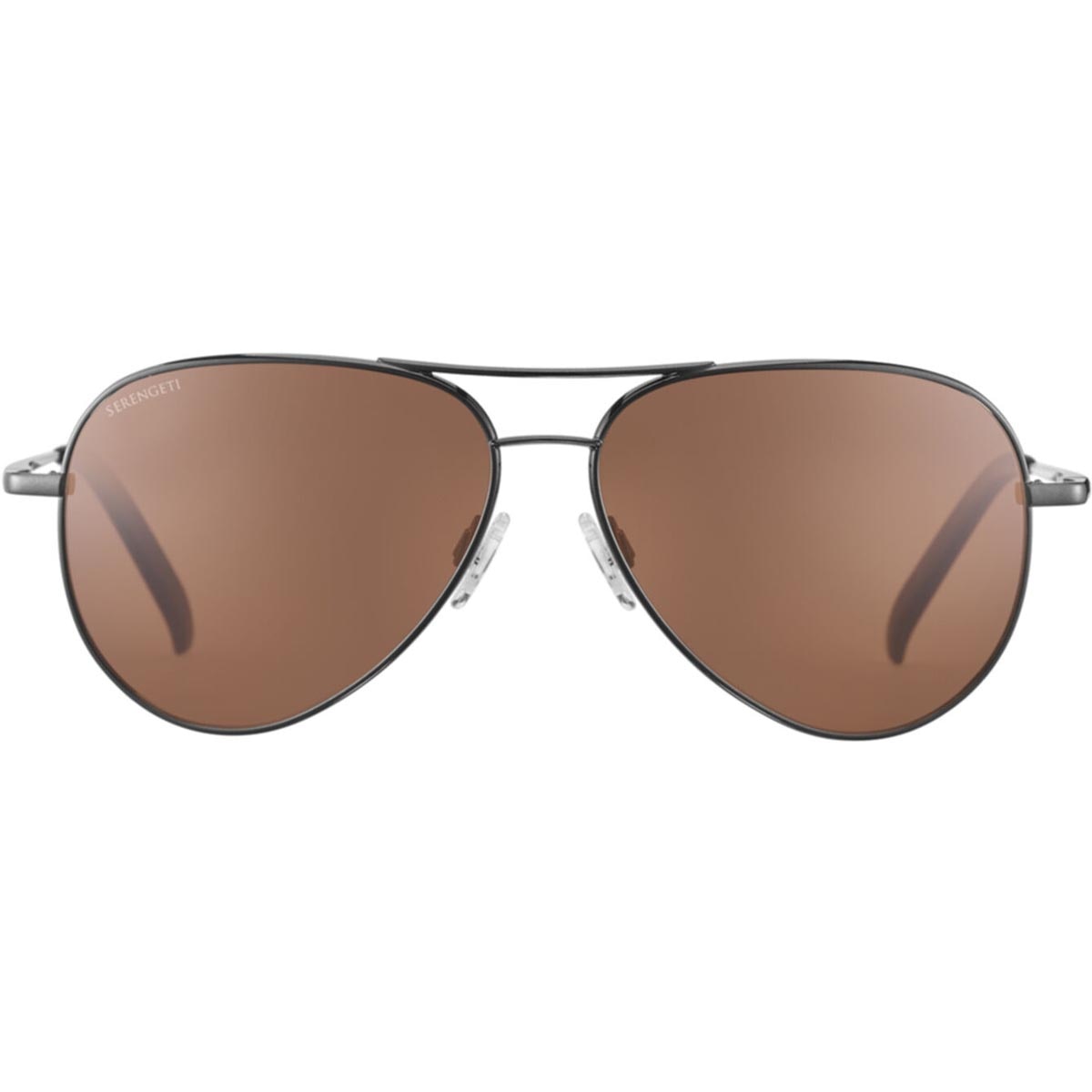 Serengeti Carrara Sunglasses Gunmetal Shiny Medium