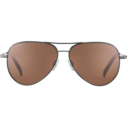 Serengeti Carrara Sunglasses Gunmetal Shiny Medium