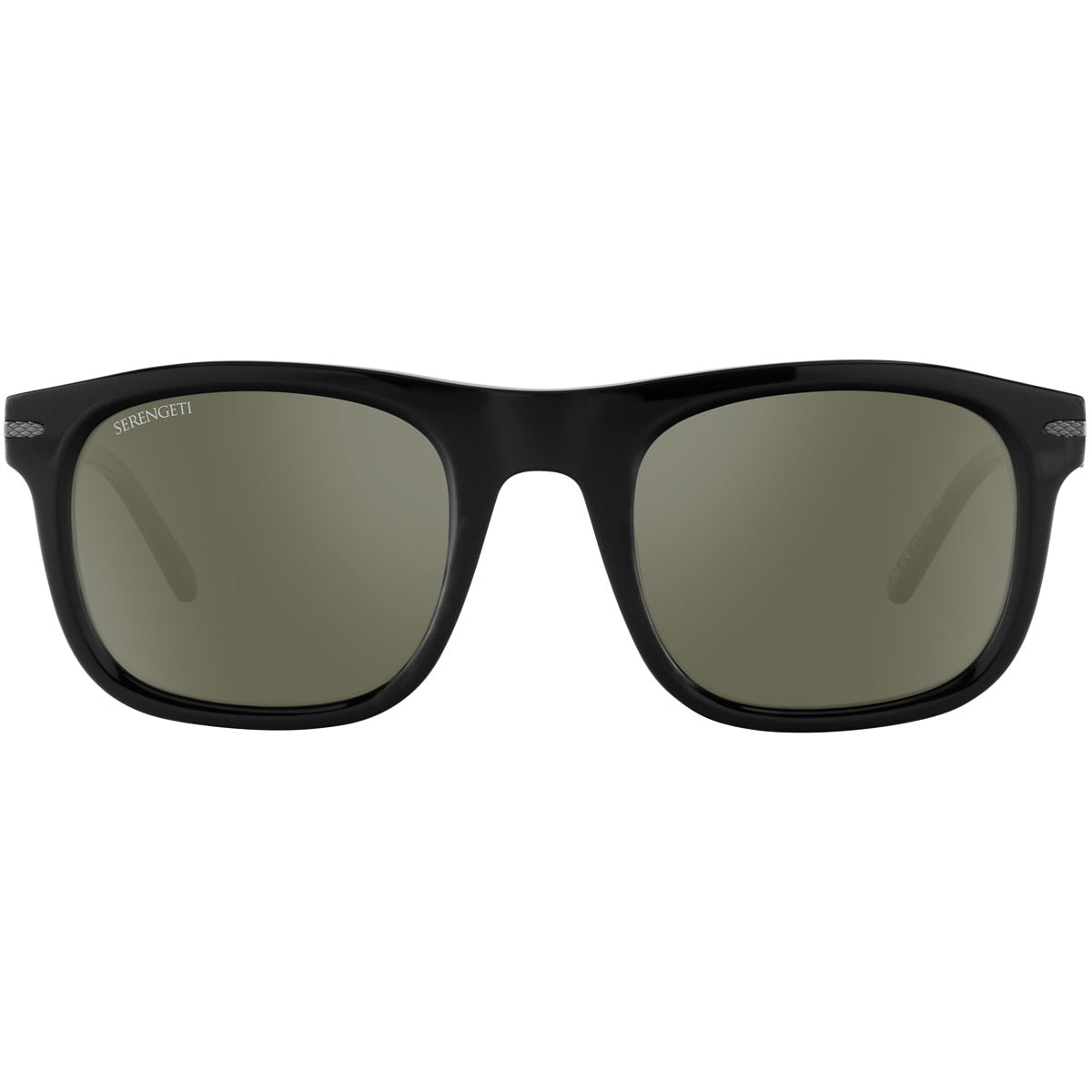 Serengeti Charlton Sunglasses Black Medium, Medium-Large