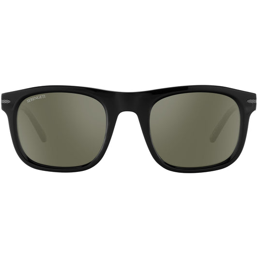 Serengeti Charlton Sunglasses Black Medium, Medium-Large