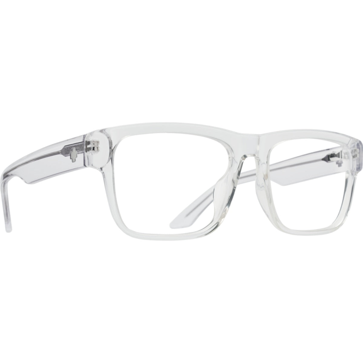 Spy DISCORD OPTICAL 56 Eyeglasses Crystal Medium, Large