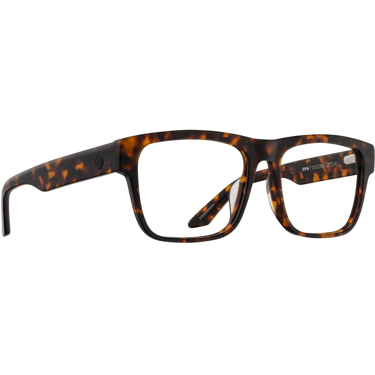 Spy DISCORD OPTICAL 58 Eyeglasses Dark Tort Large