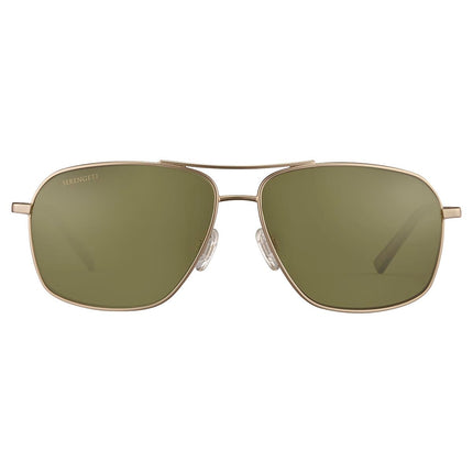 Serengeti DORWINN Sunglasses Matte Light Gold Extra Large
