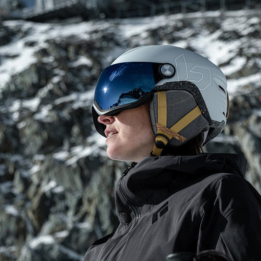 Bolle Eco V-Atmos Snow Helmet  Oatmeal Matte Small S 52-55