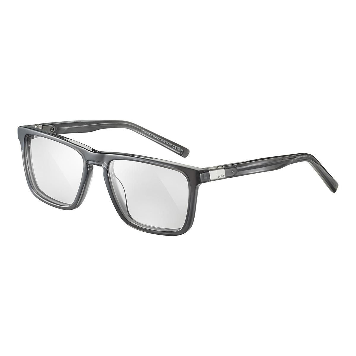 Bolle Epid 01 Eyeglasses Transparent Dark Grey Shiny Medium