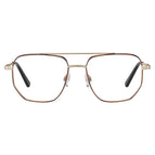 Large / Matte Light Gold Havana Enamel