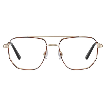 Serengeti Follen Optic Eyeglasses Matte Light Gold Havana Enamel Large