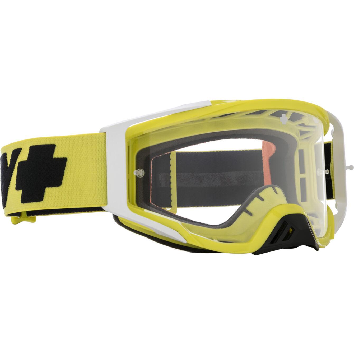 Spy Foundation Goggles Checkers Hivis Medium-Large, Large-Extra Large