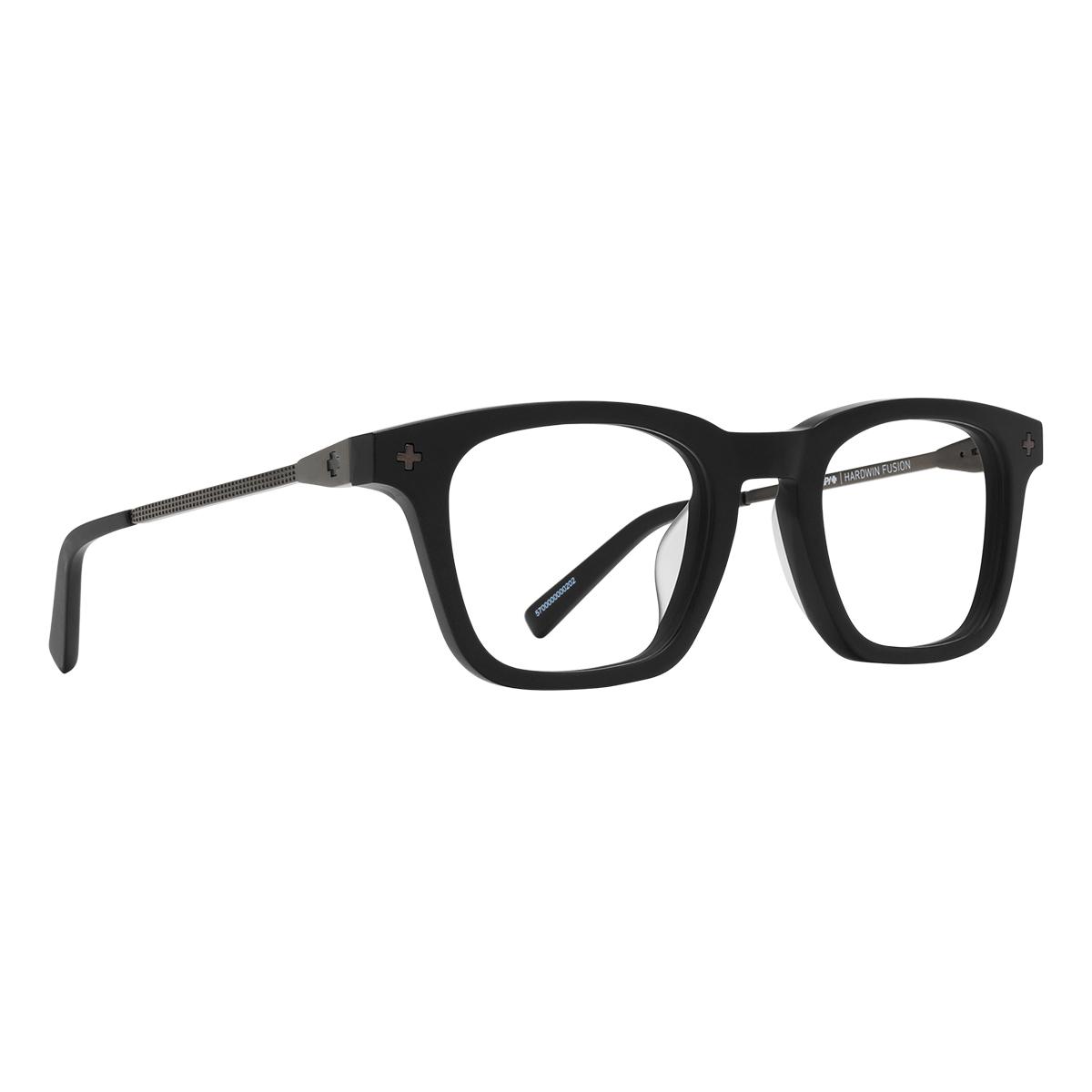 Spy HARDWIN FUSION 50 Eyeglasses Matte Black Matte Dark Gunmetal Small