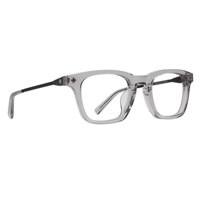 Spy HARDWIN FUSION 52 Eyeglasses Crystal Smoke Matte Dark Gunmetal Small