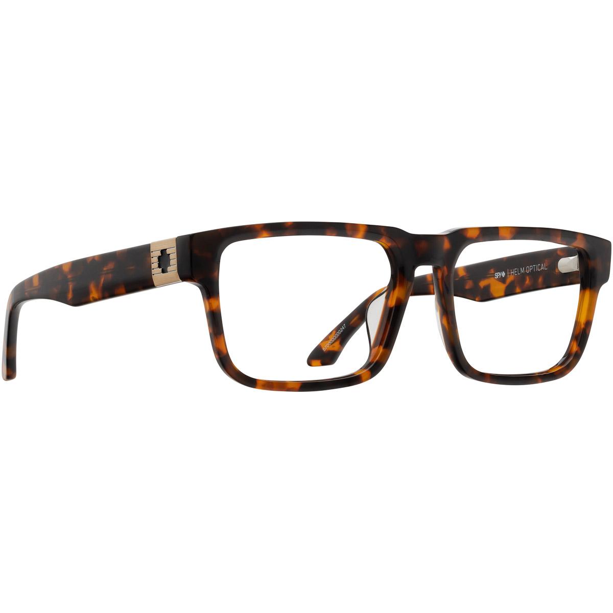 Spy HELM OPTICAL 54 Eyeglasses Dark Tort Small