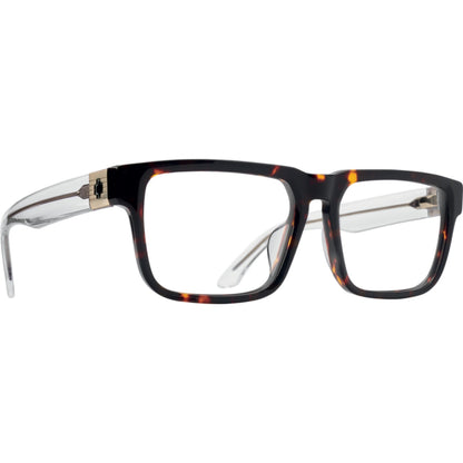 Spy HELM OPTICAL 56 Eyeglasses Dark Tort Crystal Medium