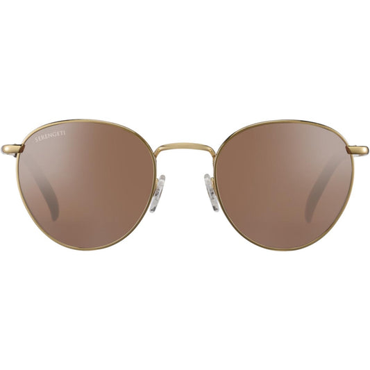 Serengeti Hamel Sunglasses Bold Gold Shiny Medium