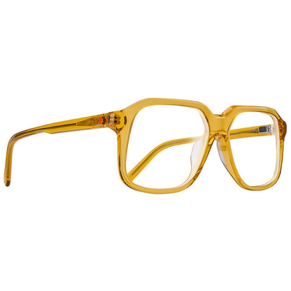 Spy Hot Spot Optical 58 Eyeglasses Translucent Honey Medium-Large