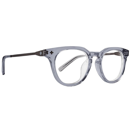 Spy KADEN FUSION 52 Eyeglasses Crystal Smoke Brushed Black Medium-Large