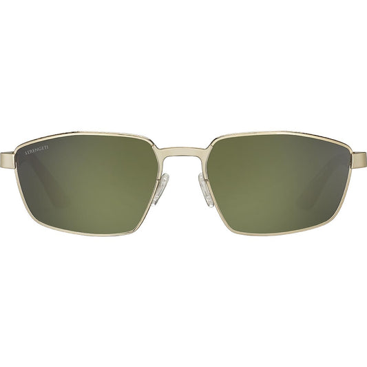 Serengeti Kean Sunglasses Matte Light Gold Medium, Large