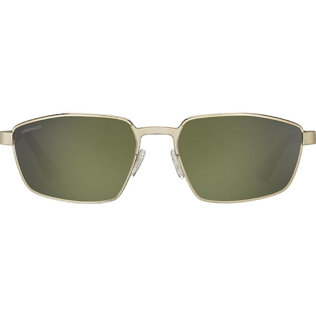 Serengeti Kean Sunglasses Matte Light Gold Medium, Large