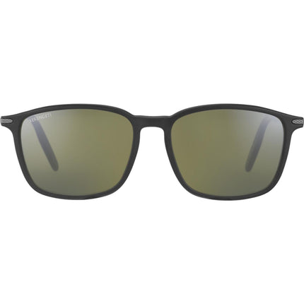 Serengeti Lenwood Sunglasses Matte Black Medium, Large, Extra Large
