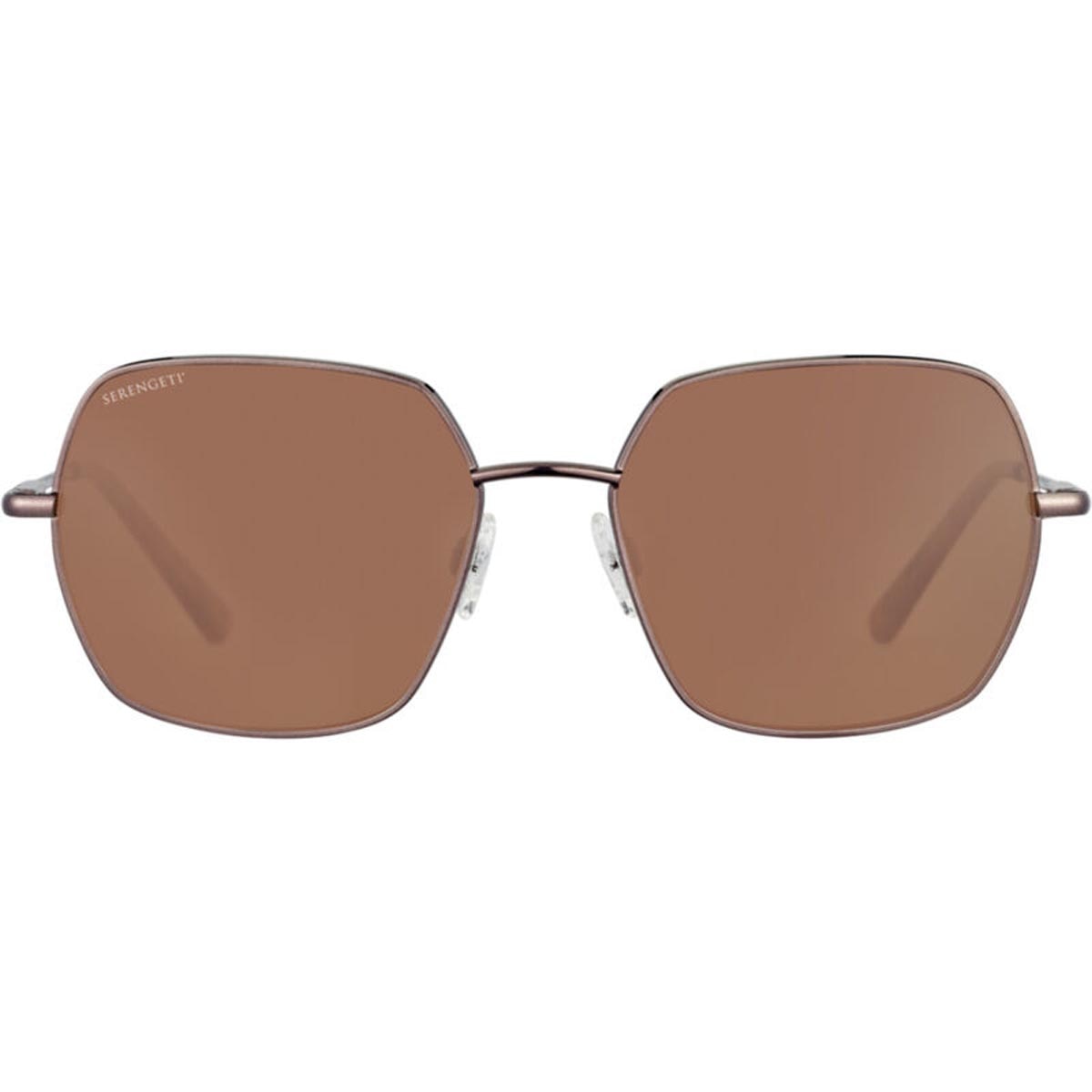 Serengeti Loy Sunglasses Shiny Chocolate Brown Medium, Medium-Large, Large