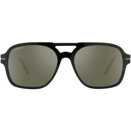Serengeti Marco Sunglasses Black Medium, Large
