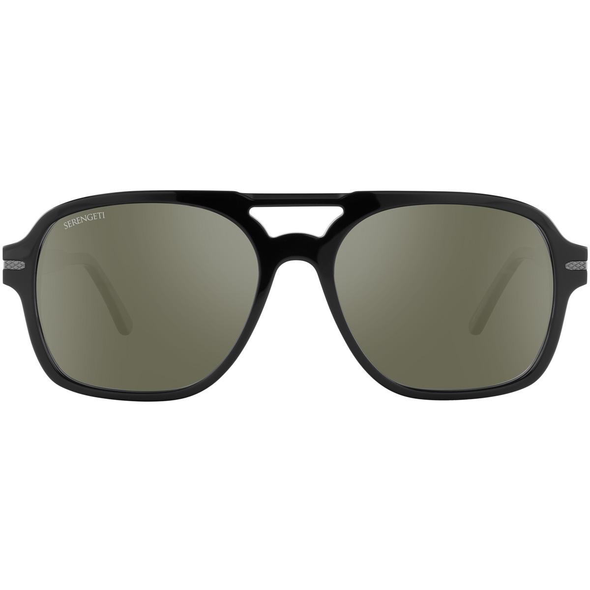 Serengeti Marco Sunglasses Black Medium, Large