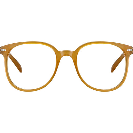 Serengeti Mata Optic Eyeglasses Shiny Milky Amber Medium