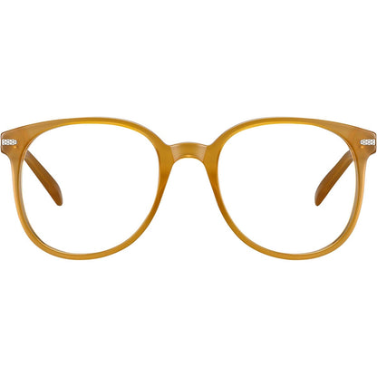 Serengeti Mata Optic Eyeglasses Shiny Milky Amber Medium