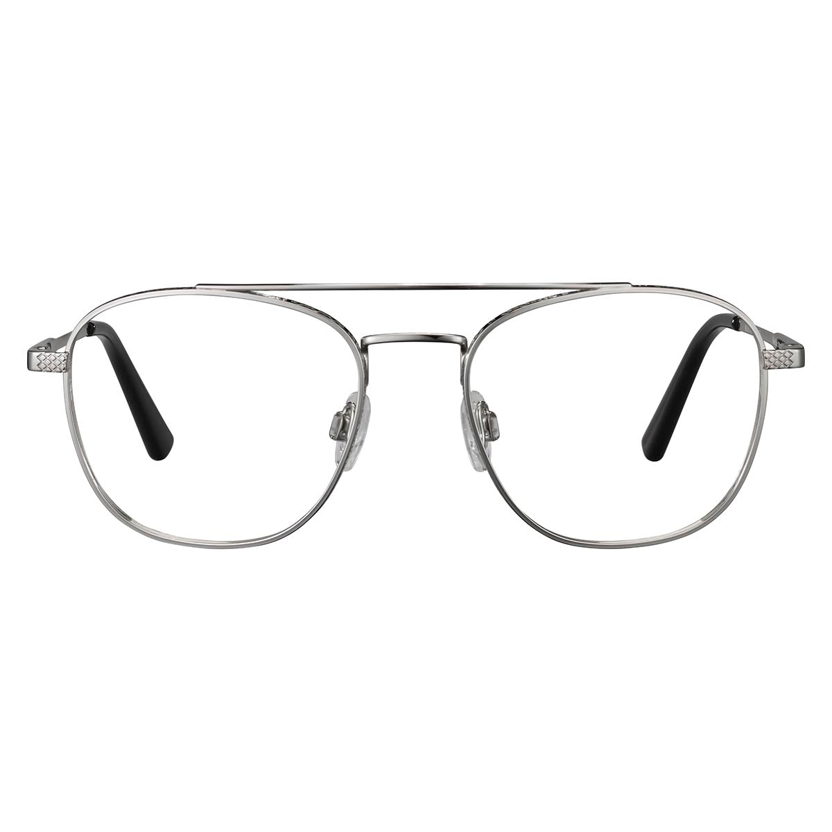 Serengeti Miles Optic Eyeglasses Shiny Silver Medium