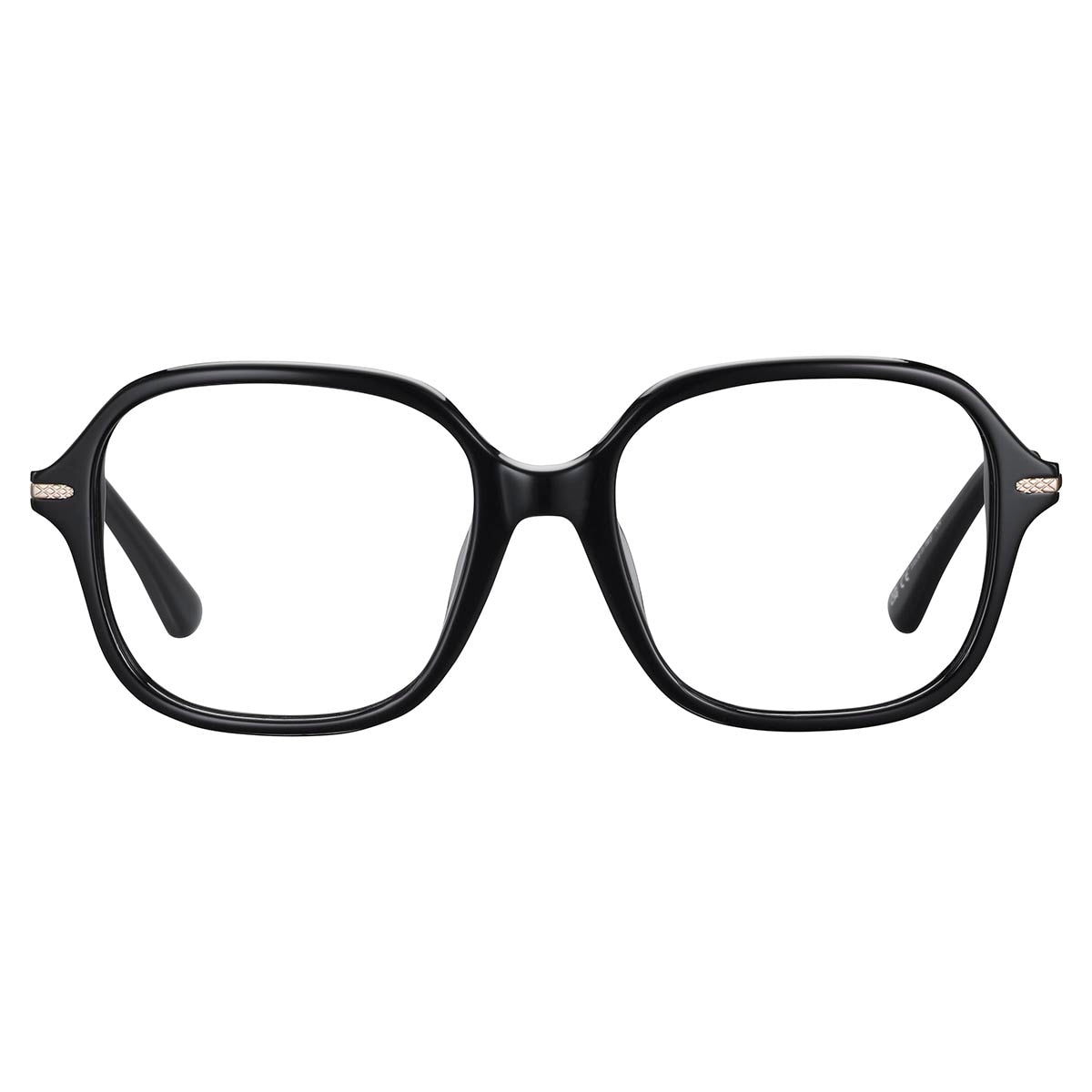 Serengeti Nancie Optic Eyeglasses Shiny Black Shiny Gold Medium