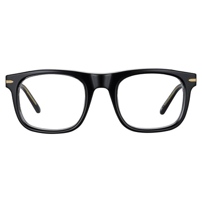 Serengeti Nelson Optic Eyeglasses Shiny Black Transparent Layer Medium-Large