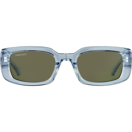 Serengeti Nicholson Sunglasses Shiny Crystal Blue Small, Medium