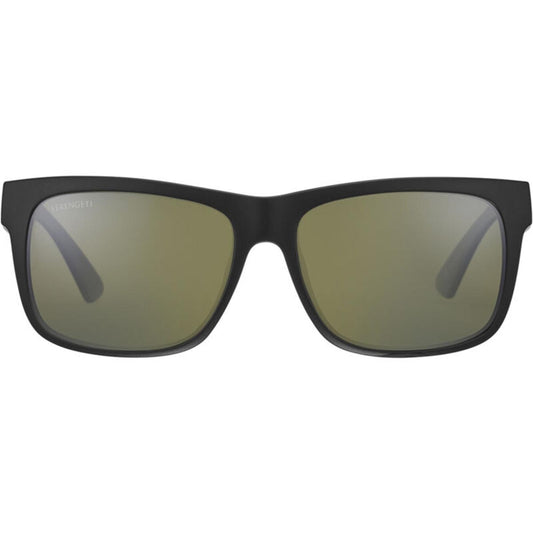 Serengeti Positano Sunglasses Black Matte Medium, Medium-Large, Large