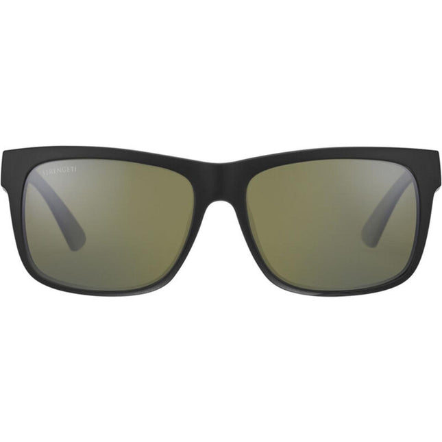 Serengeti Positano Sunglasses Black Matte Medium, Medium-Large, Large
