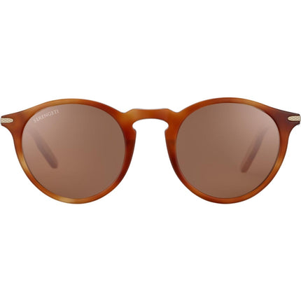 Serengeti Raffaele Sunglasses Caramel Shiny Small-Medium, Medium