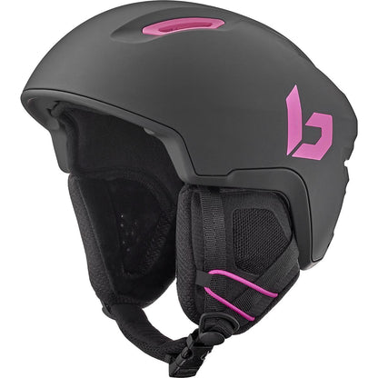 Bolle Ryft Youth Snow Helmet  Black Pink Matte Small S 52-55