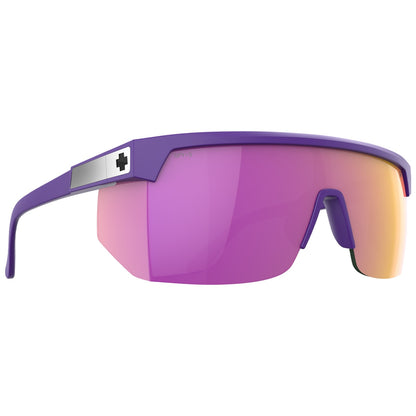 Spy Super Flynn Sunglasses Ansi Matte Purple Medium-Large