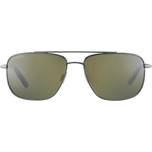 Serengeti Tellaro Sunglasses Gunmetal Shiny Large