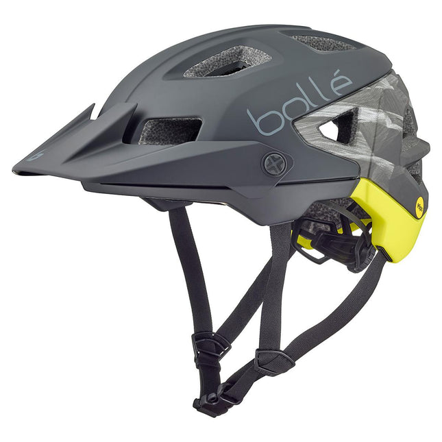 Bolle Trackdown Mips Cycling Helmet Black Acid Matte Small S 52-55