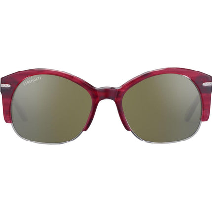 Serengeti Vinita Sunglasses Red Streaky Small-Medium