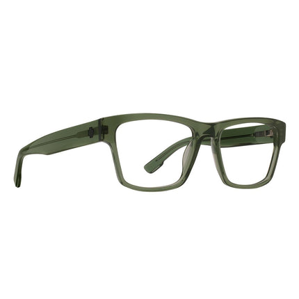 Spy WESTON 54 Eyeglasses Translucent Green Medium, Medium-Large