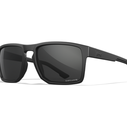 Wiley X WX FOUNDER Oval Sunglasses Matte Black Frame 56-17-135