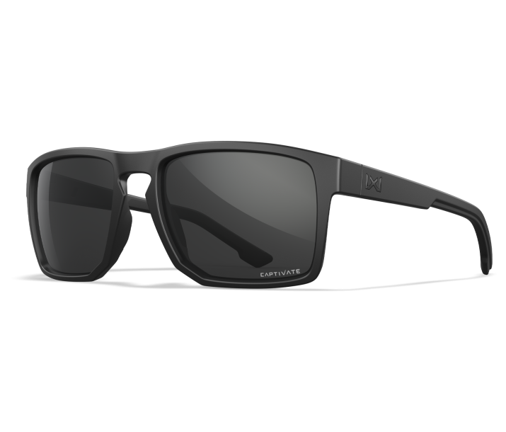 Wiley X WX FOUNDER Oval Sunglasses Matte Black Frame 56-17-135
