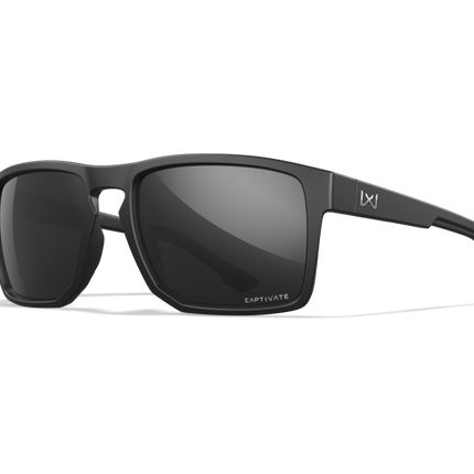 Wiley X WX FOUNDER Oval Sunglasses Matte Black Frame 56-17-135