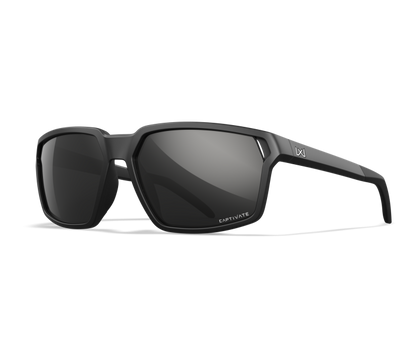 Wiley X WX SIERRA Oval Sunglasses Matte Black 60-15-133
