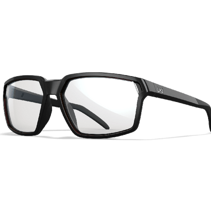 Wiley X WX SIERRA Oval Sunglasses Gloss Black 60-15-133