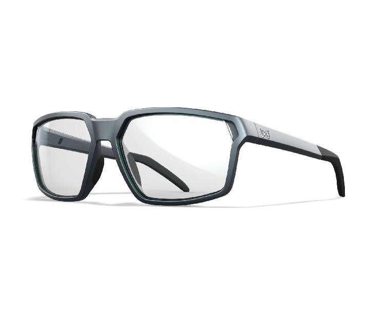 Wiley X WX SIERRA Oval Sunglasses Matte Graphite 60-15-133