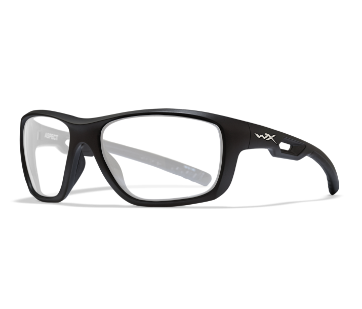 Wiley X WX ASPECT Oval Sunglasses Matte Black 60-18-130