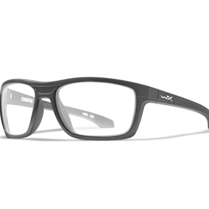 Wiley X WX KINGPIN Oval Sunglasses Matte Graphite 60-19-122